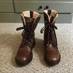 Zigi Soho leather aviator boots size 8.5